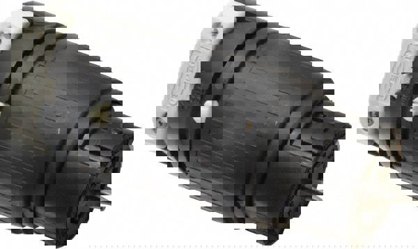 Locking Inlet: Connector, Industrial, Non-NEMA, 250V, Black & White